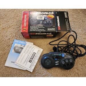 Sg Propad 6 Cib Sega Genesis Controller